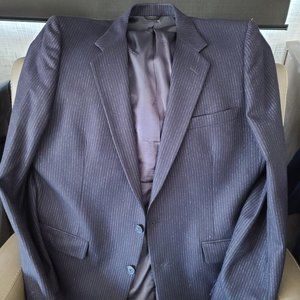Givenchy navy pinstripe jacket